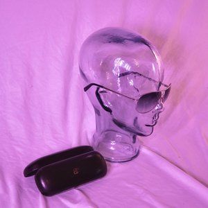 Banana Republic Used Aviators Aviators Silver on S